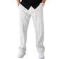 🏷️ Easy Fit, Everyday Style | Men's Drawstring Straight-Leg Pants