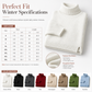 🧶 Relaxed Ribbed Fit, Easy Side-Slit Style | Women's Turtleneck Sweater