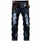 Men's Stretch Slim Fit Ripped Jeans