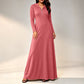 ✨Women's Ribbed Knit Hooded Maxi Dress – Cozy, Flattering Fit, Effortless Everyday Style