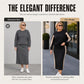 🖤Black Friday Sale:50% OFF🖤 ✨ Polished Two-Piece Style | Women’s Color-Block Knit Set