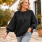 🌸Hot Sale 50% OFF💖Women's Oversized Ribbed Knit Sweater