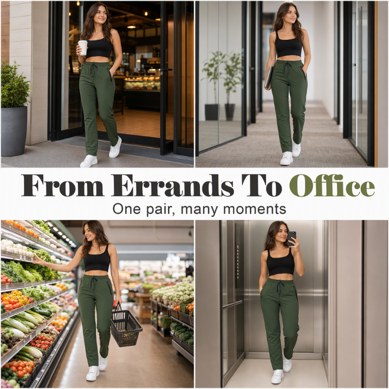 Smooth Comfort Commute Pants for Women