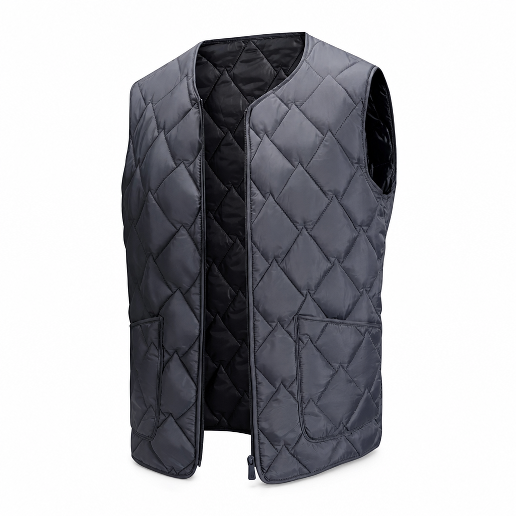 🖤 Men's Winter Loose Fit Vest High Street Fashion Minimalist Sleeveless