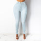 Women's High Waisted Slim Fit Pencil Pants