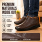 Men's Plush-Lined Non-Slip Walking Shoes