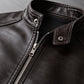 Warm Slim-Fit Biker Jacket