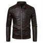 Warm Slim-Fit Biker Jacket