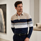 ⏰Limited-time 50% OFF|Men's Classic Color-Block Striped Top