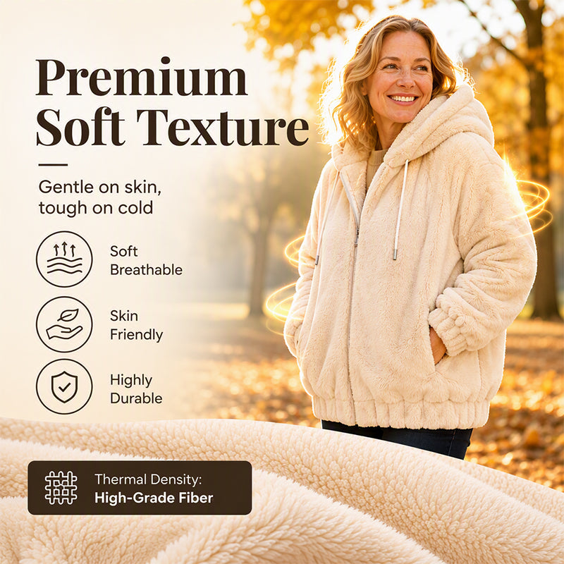 🔥Women's Winter Cozy Hooded Jacket