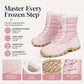 🌸Hot Sale 50% OFF👢 Women's Waterproof Plush-Lined Mid-Calf Snow Boots