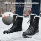 🌸Hot Sale 50% OFF👢 Women's Waterproof Plush-Lined Mid-Calf Snow Boots