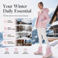 🌸Hot Sale 50% OFF👢 Women's Waterproof Plush-Lined Mid-Calf Snow Boots