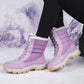 🌸Hot Sale 50% OFF👢 Women's Waterproof Plush-Lined Mid-Calf Snow Boots