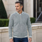 Men's Casual Waffle Grid Bomber Jacket