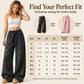 👖Women's Casual Leopard Print Wide Leg Sweatpants