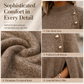 Women's Buttoned Knit Cape Poncho Sweater