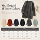 🌸Women's Long Single Breasted Knitted Cardigan Sweater Casual Outerwear Coat for Autumn and Winter