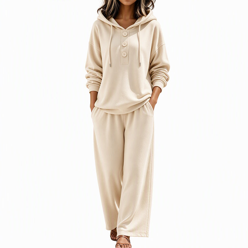 🌸Hot Sale 50% OFF💖Women's Casual Hoodie and Lounge Pants Set