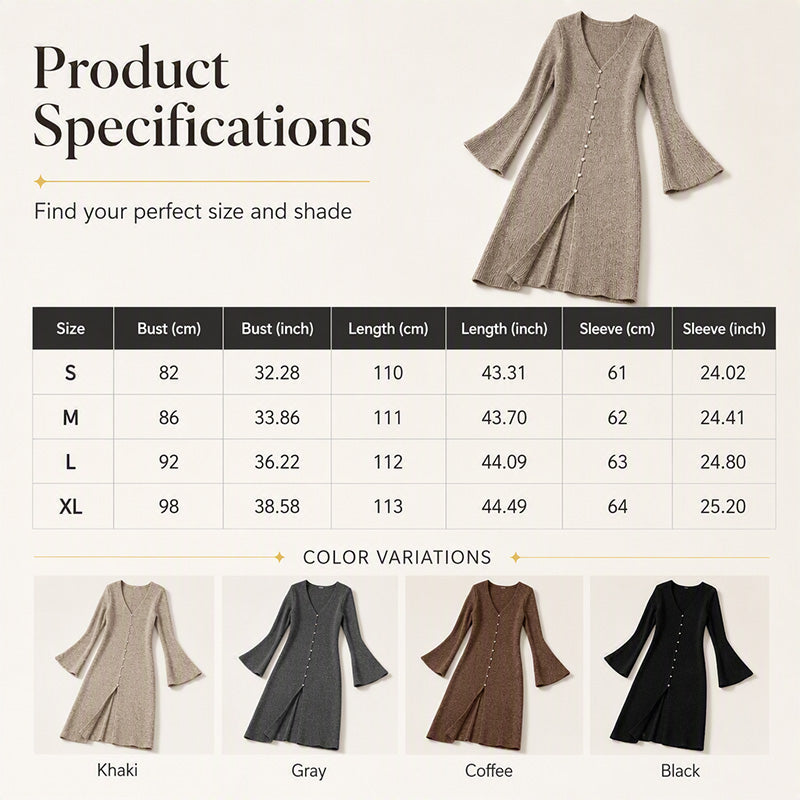 Women's Knit Long Open Front Cardigan