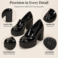 Women's Chunky Heel Platform Loafers
