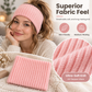 Wide Ribbed Knit Sports Headband