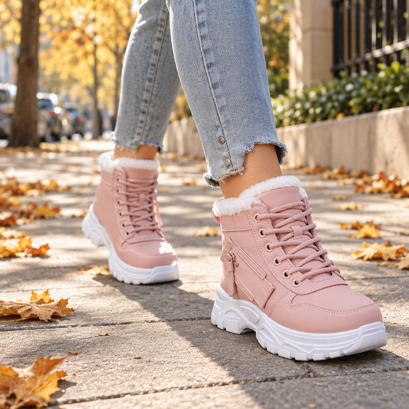 🌸Hot Sale 50% OFF💖Women's Winter Warm Plush-Lined Ankle Boots