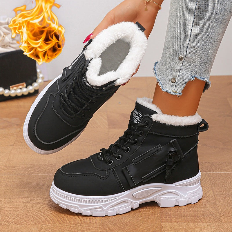 🌸Hot Sale 50% OFF💖Women's Winter Warm Plush-Lined Ankle Boots