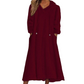 ❄️Winter Hot Sale 50% OFF🔥Women’s Casual Plush Hooded Lounge Dress