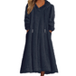 ❄️Winter Hot Sale 50% OFF🔥Women’s Casual Plush Hooded Lounge Dress