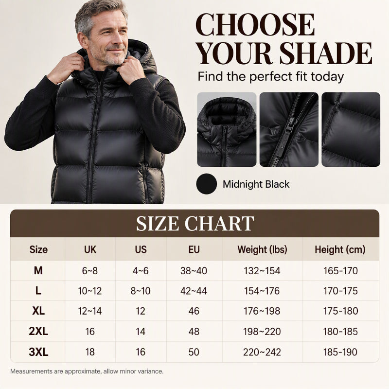 Hot Sale 50% OFF🔥Men's Lightweight Thermal Hooded Vest