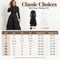 💖Black Friday Mega Deal 💖💜Free Shipping🖤Women's Elegant Longline Coat and Wide-Leg Pants Set