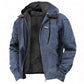⏰ Last Day of the Sale ✨Men’s Plush-Lined Hooded Work Jacket