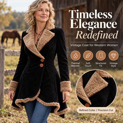 Women's Faux Suede Shearling Lined Jacket