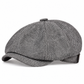 Vintage British Style Newsboy Cap for Men and Women Classic Casual Flat Cap Octagonal Beret Hat
