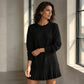🏆 Bestseller – Extra Savings Now 👗 Women's Scallop Hem Sweater and Pleated Skirt Set ✨ scallop hem knit top, high waisted pleated skirt, 2 piece outfit set