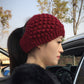 Women Winter Warm Knitted Ear Warmer Headband Wide Floral Hair Accessory（Buy 1 get 1 free）