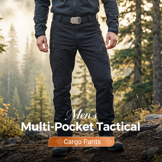 Waterproof Abrasion-Resistant Multi-Pocket Tactical Pants