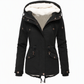 Women's Hooded Fleece-Lined Padded Winter Coat