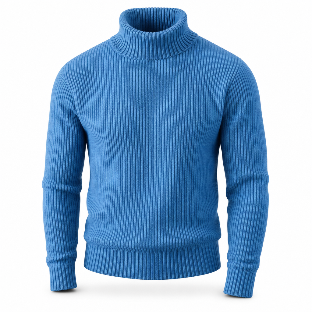 Men's Slim Fit Knit Turtleneck Sweater