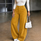 Women's Casual Corduroy Wide-Leg Pants