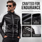 Men's Vintage Stand Collar Patchwork Jacket