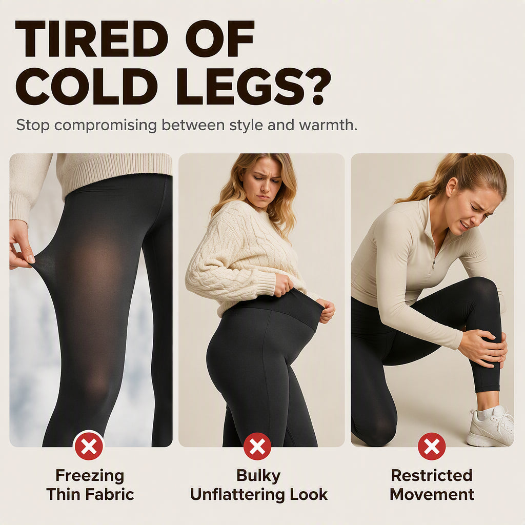 🧘 Leg-Elongating Silhouette | Women's High-Waisted Thermal Yoga Pants