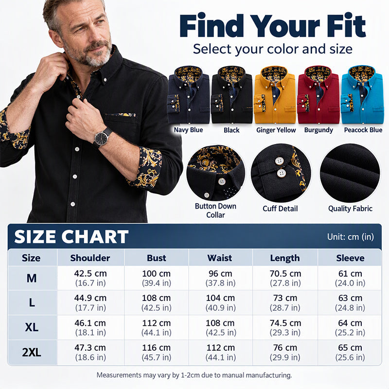 Men's Classic Corduroy Warm Shirt