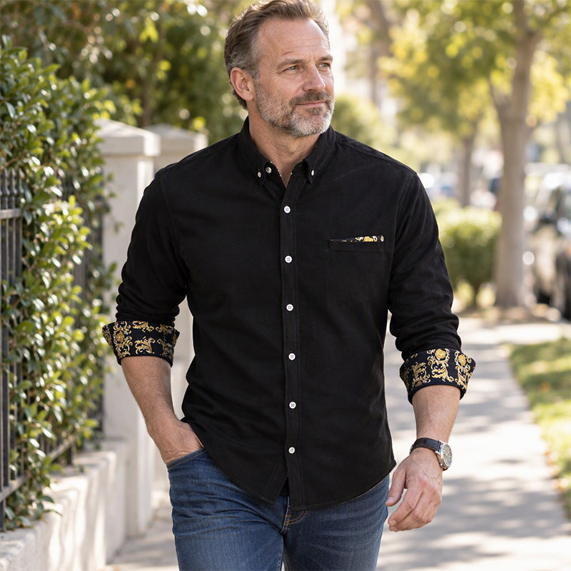 Men's Classic Corduroy Warm Shirt