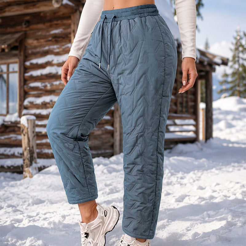 Women's Thick Plush-Lined Winter Pants