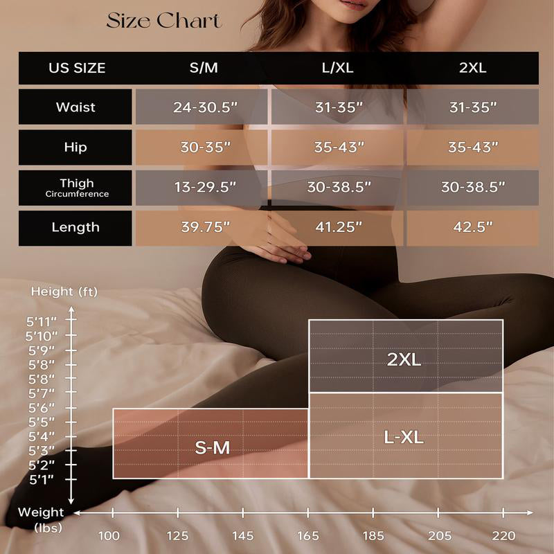 💥No price increase for adding velvet🔥Women’s Cozy Stretchy Thermal Lined Tights